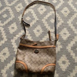 Coach cross body bag